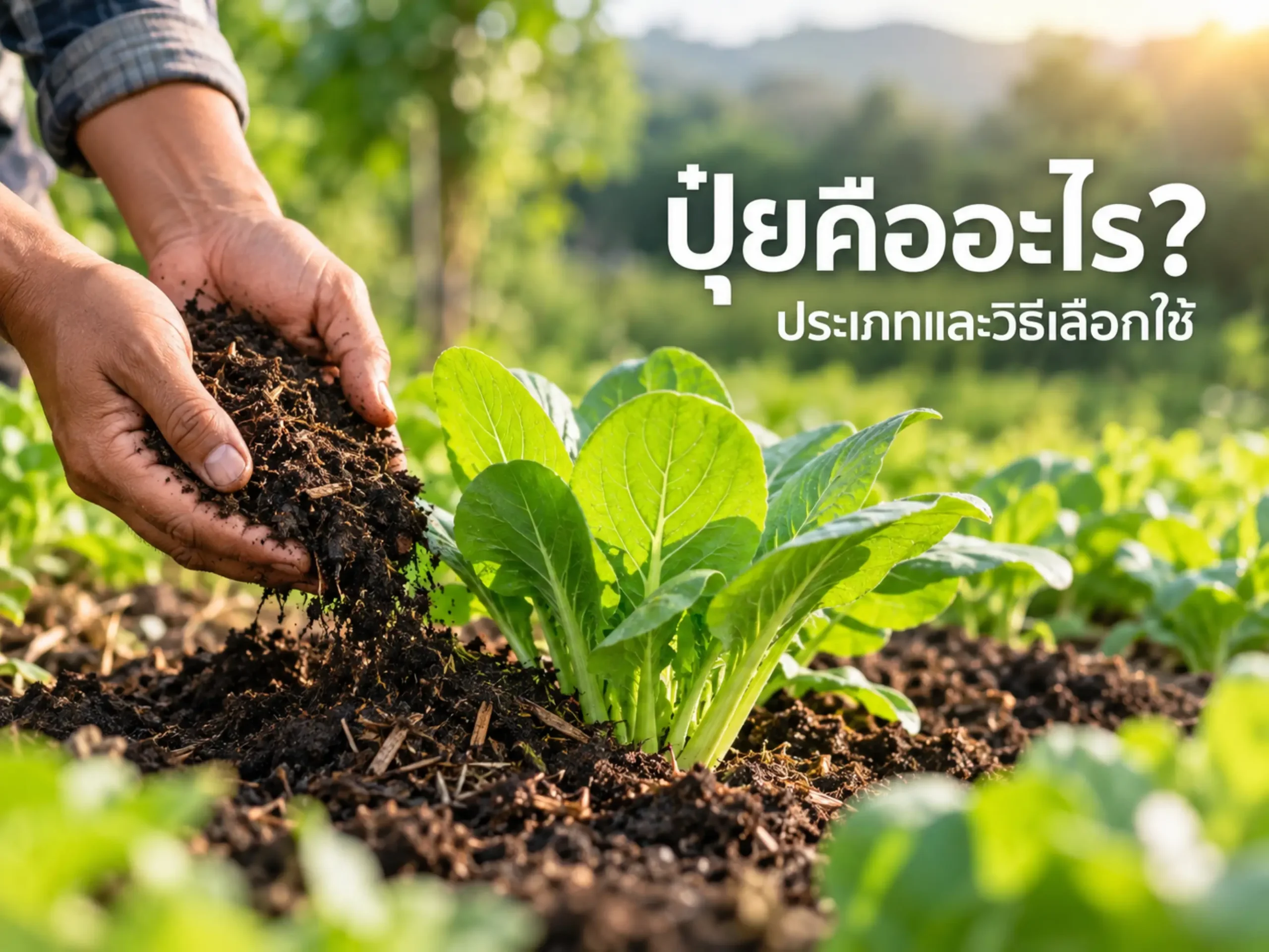 ปุ๋ยคืออะไร? ปุ๋ยมีกี่ประเภท ต่างกันอย่างไร และควรเลือกใช้แบบไหนดี 1 866 fertilizer Horizontal